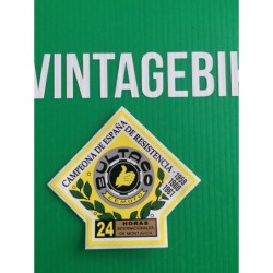 ADHESIVO EMBLEMA BULTACO 24 HORAS MONTJUIC